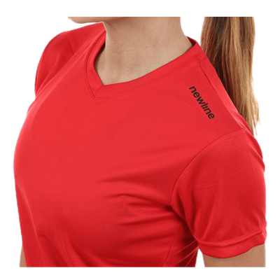 W Base Cool T-Shirt Red
