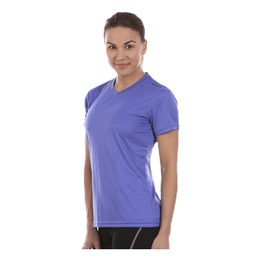 W Base Cool T-Shirt Purple