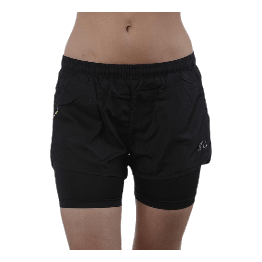 Base 2 Layer Shorts  Black