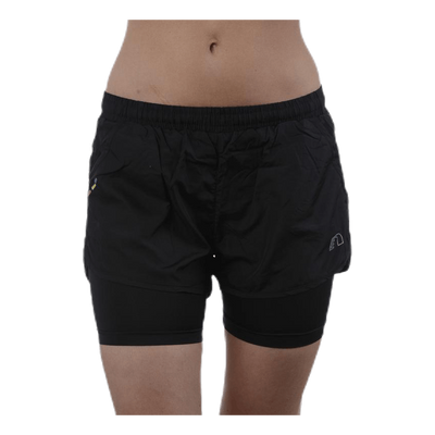 Base 2 Layer Shorts  Black