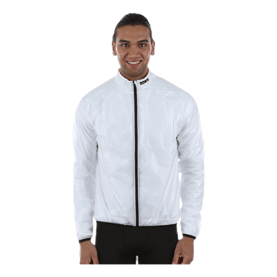 Bike Rain Jacket White