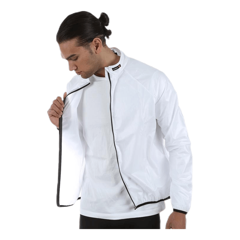 Bike Rain Jacket White