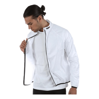 Bike Rain Jacket White