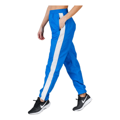 Black Track Cross Pants Blue