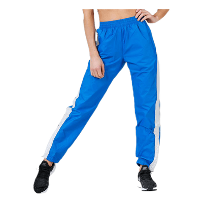Black Track Cross Pants Blue