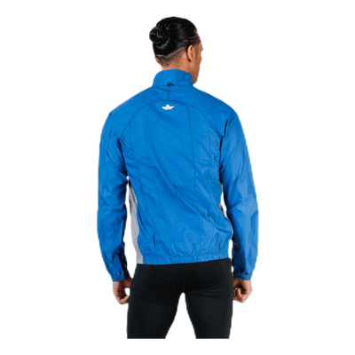 Black Track Jacket Blue