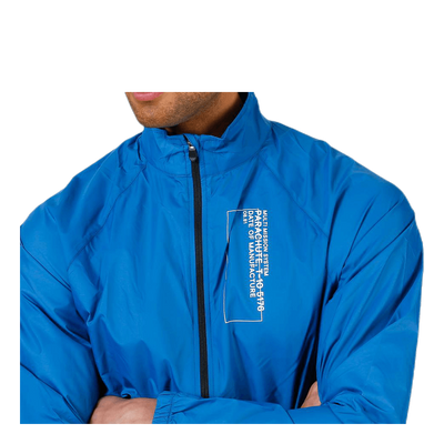 Black Track Jacket Blue
