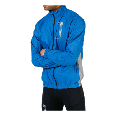 Black Track Jacket Blue