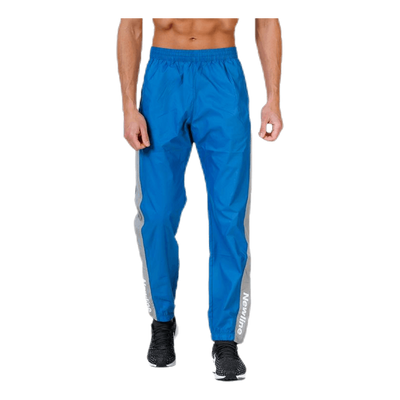 Black Track Pants Blue
