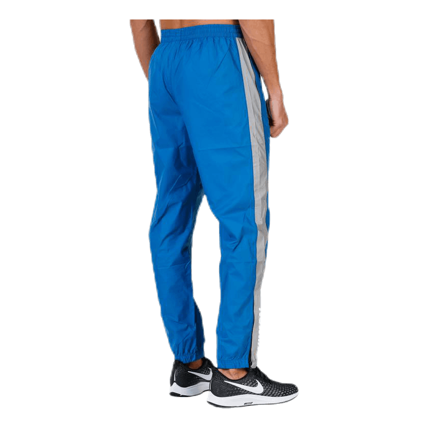 Black Track Pants Blue