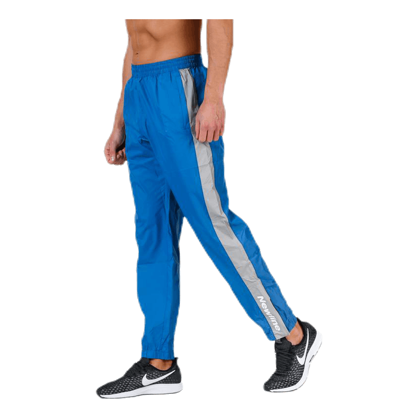 Black Track Pants Blue