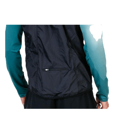 Black Windbreaker Shirt Black