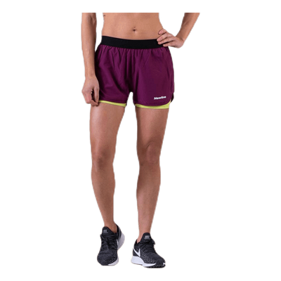 2-Lay Shorts Purple/Green
