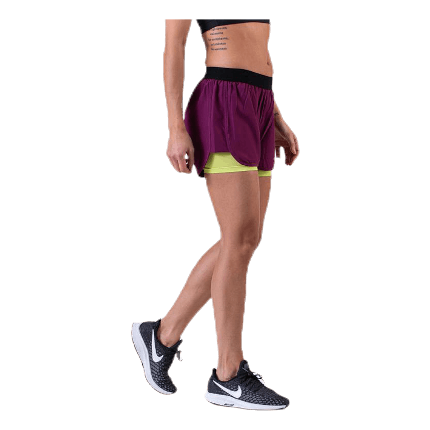 2-Lay Shorts Purple/Green