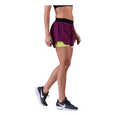 2-Lay Shorts Purple/Green