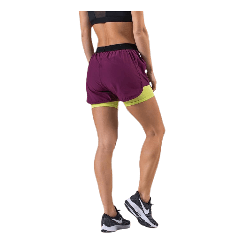 2-Lay Shorts Purple/Green