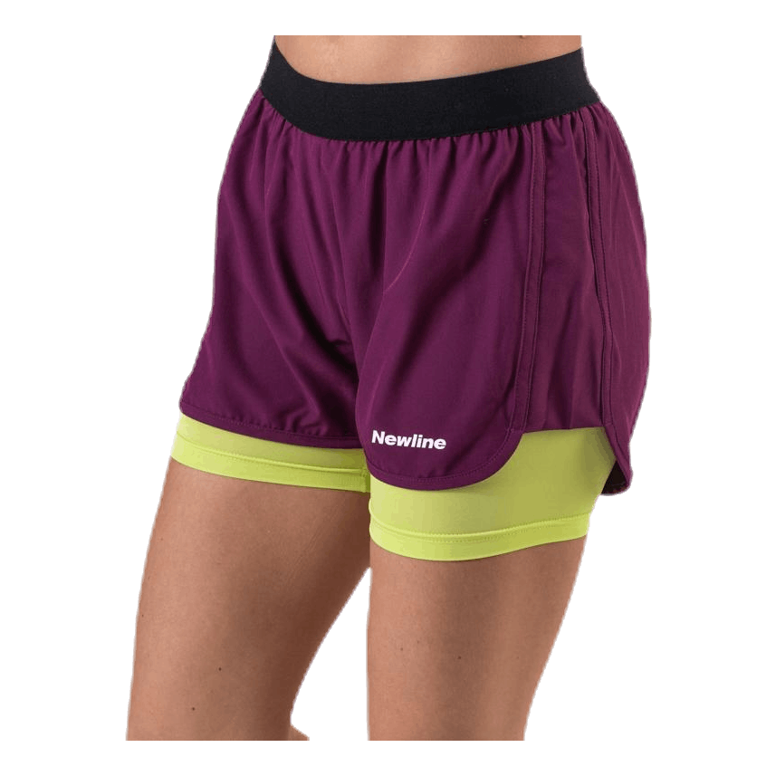 2-Lay Shorts Purple/Green