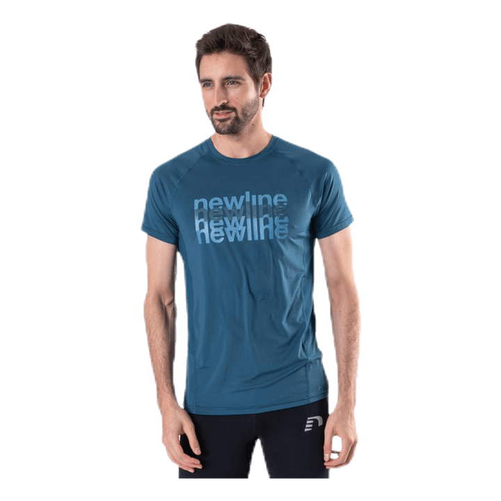Running Tee Blue