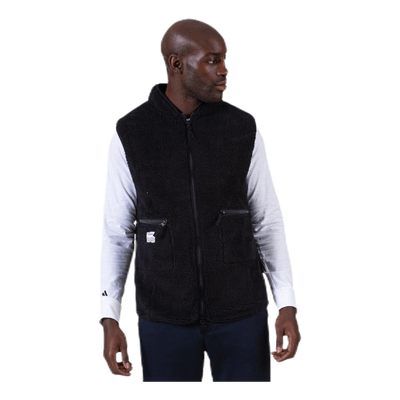 Fleece Vest Black