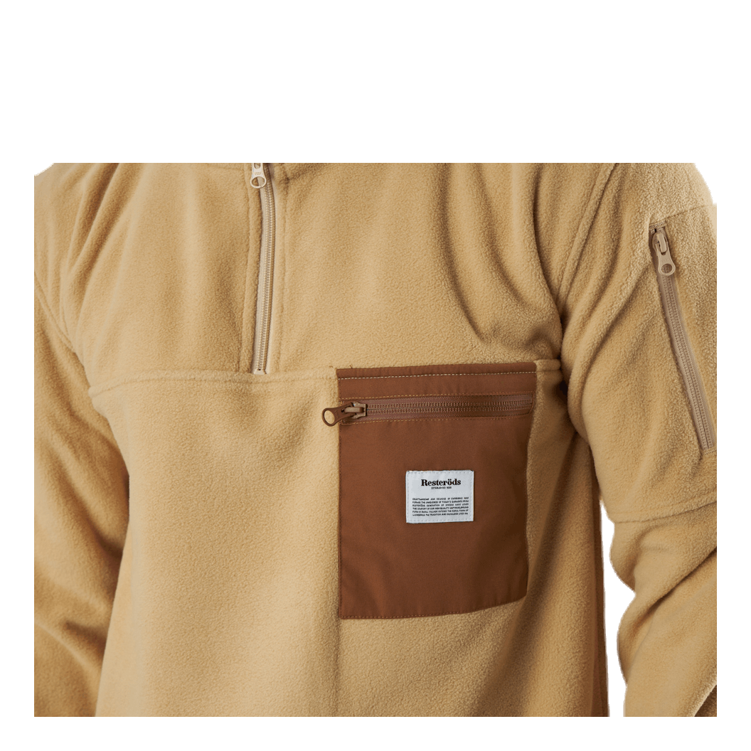 Recycled Polyester Pullover Beige