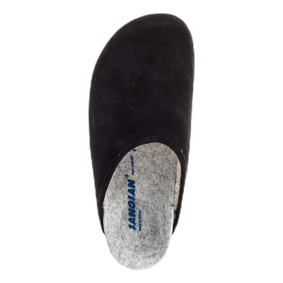 Muffy Suede Black