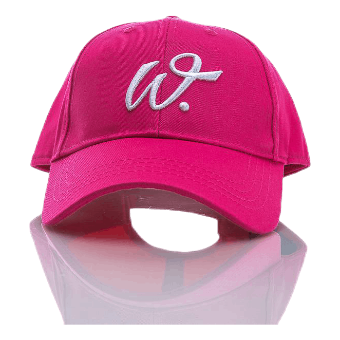 New York Adjustable Cap Pink/White
