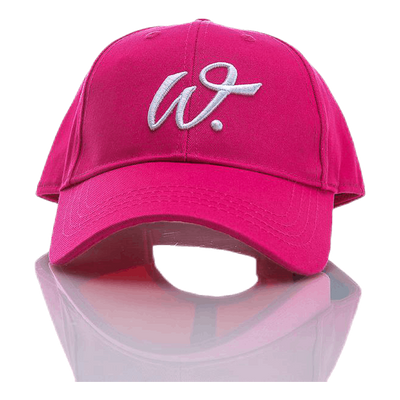 New York Adjustable Cap Pink/White