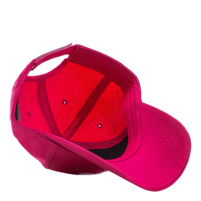 New York Adjustable Cap Pink/White