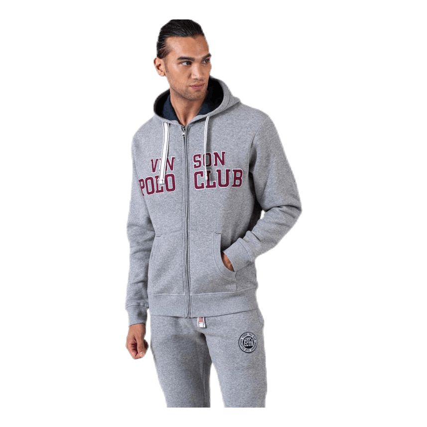 Kent Sweatshirt Zip Grey