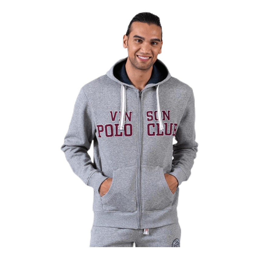 Kent Sweatshirt Zip Grey