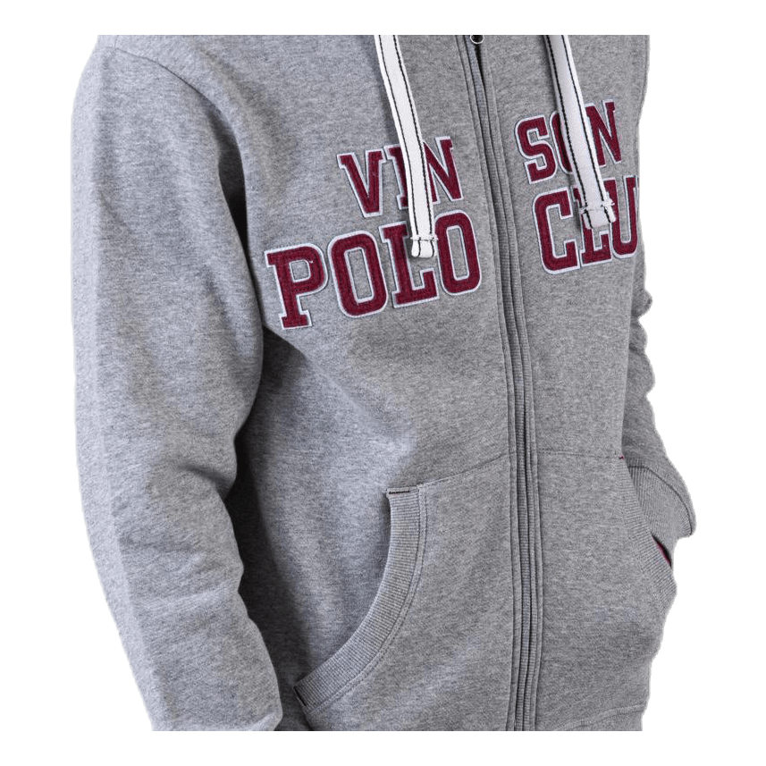 Kent Sweatshirt Zip Grey