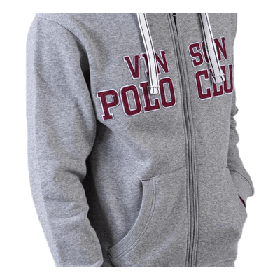 Kent Sweatshirt Zip Grey