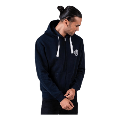Krew Sweatshirt Full Zip Blue