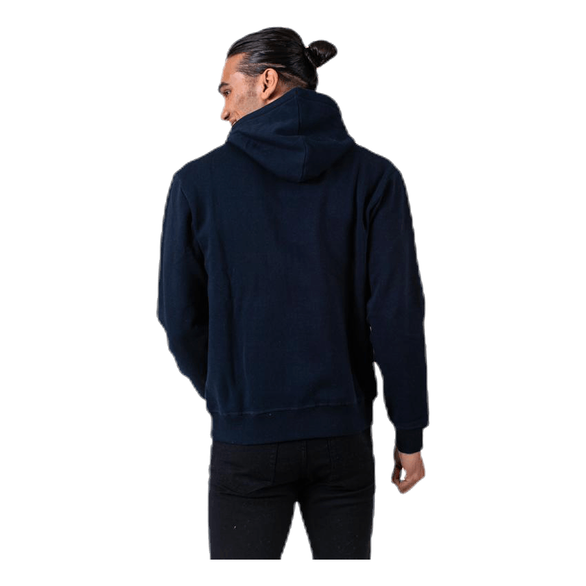 Krew Sweatshirt Full Zip Blue