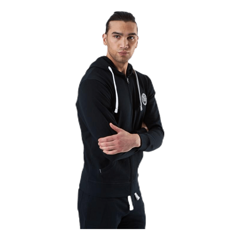 Krew Sweatshirt Full Zip Black