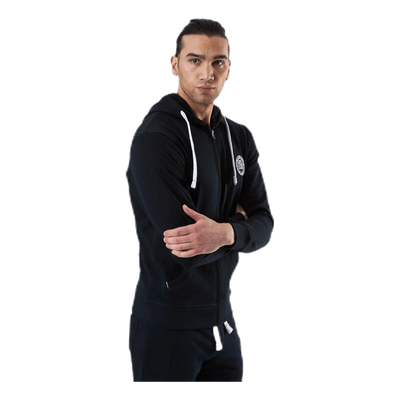 Krew Sweatshirt Full Zip Black