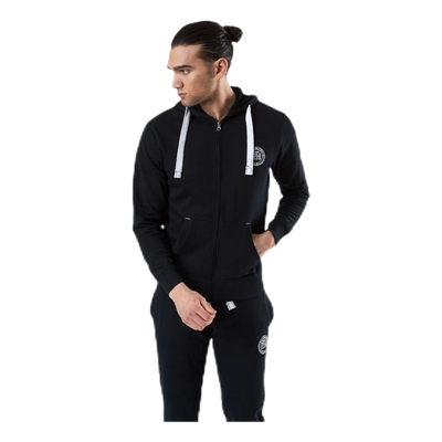 Krew Sweatshirt Full Zip Black