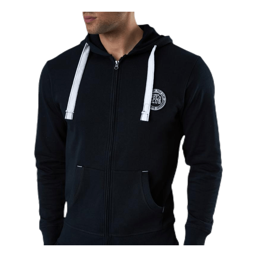 Krew Sweatshirt Full Zip Black