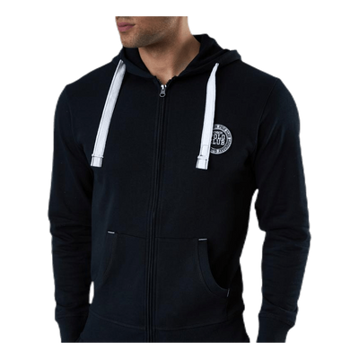 Krew Sweatshirt Full Zip Black