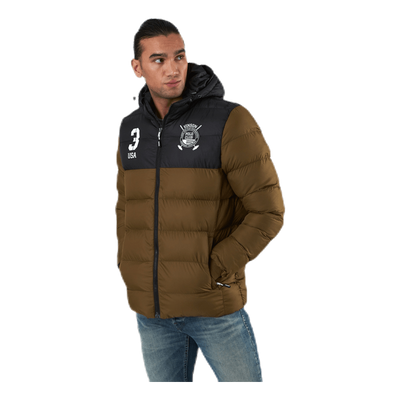 Vance Jacket Black/Green