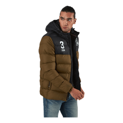 Vance Jacket Black/Green
