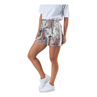 Direction Track Shorts Beige