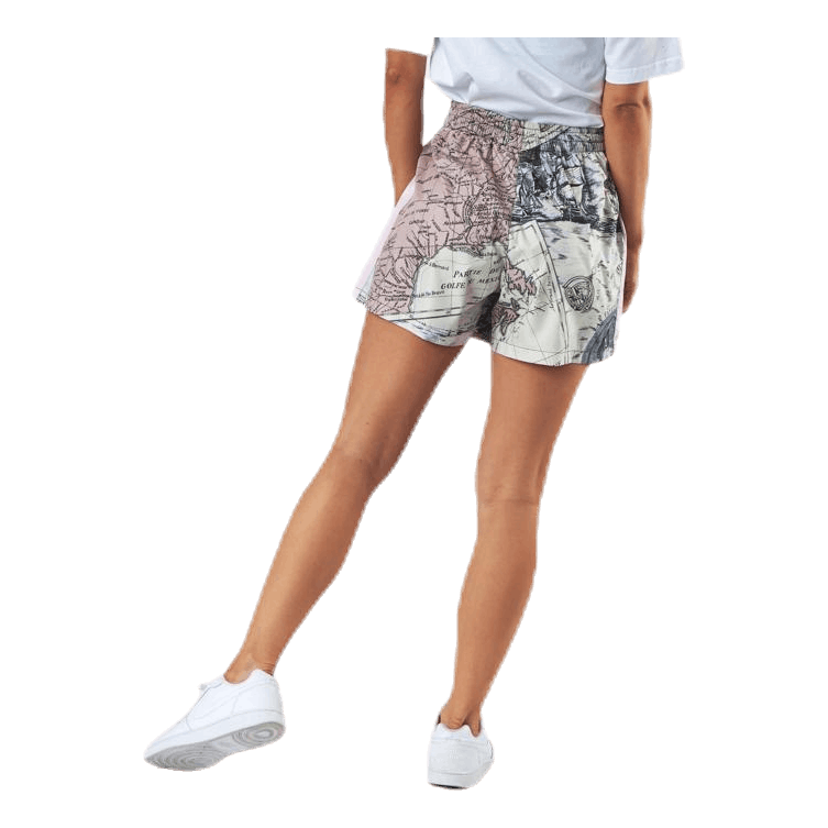 Direction Track Shorts Beige