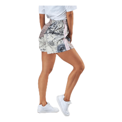 Direction Track Shorts Beige