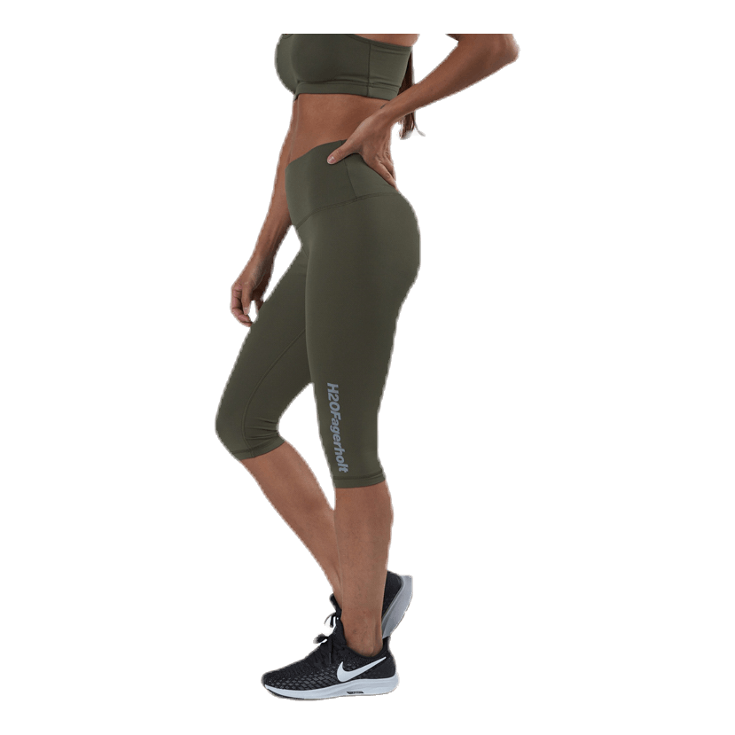 Don't Look 3/4 Tight Tights Green