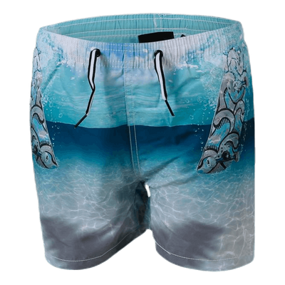 Niko Swim Shorts Turquoise