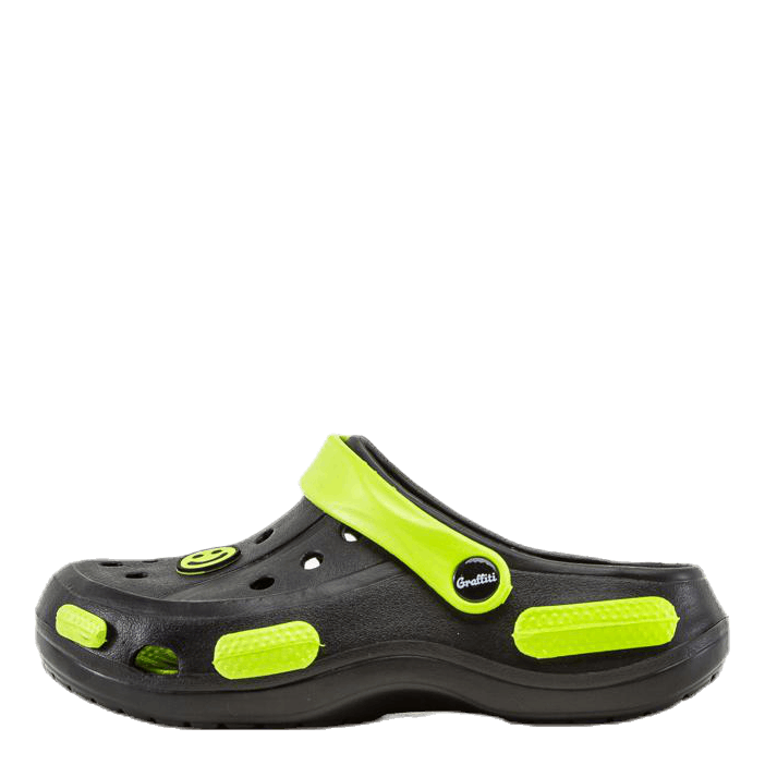 Cloxie Kids Lightweight Sandal Green/Black
