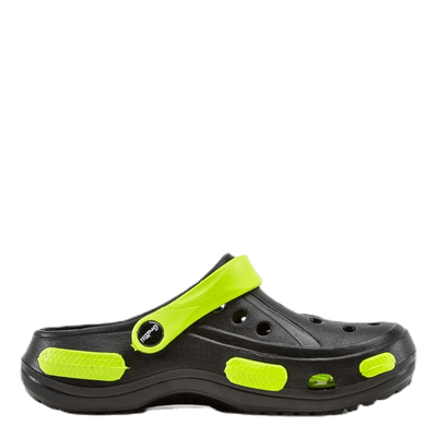 Cloxie Kids Lightweight Sandal Green/Black