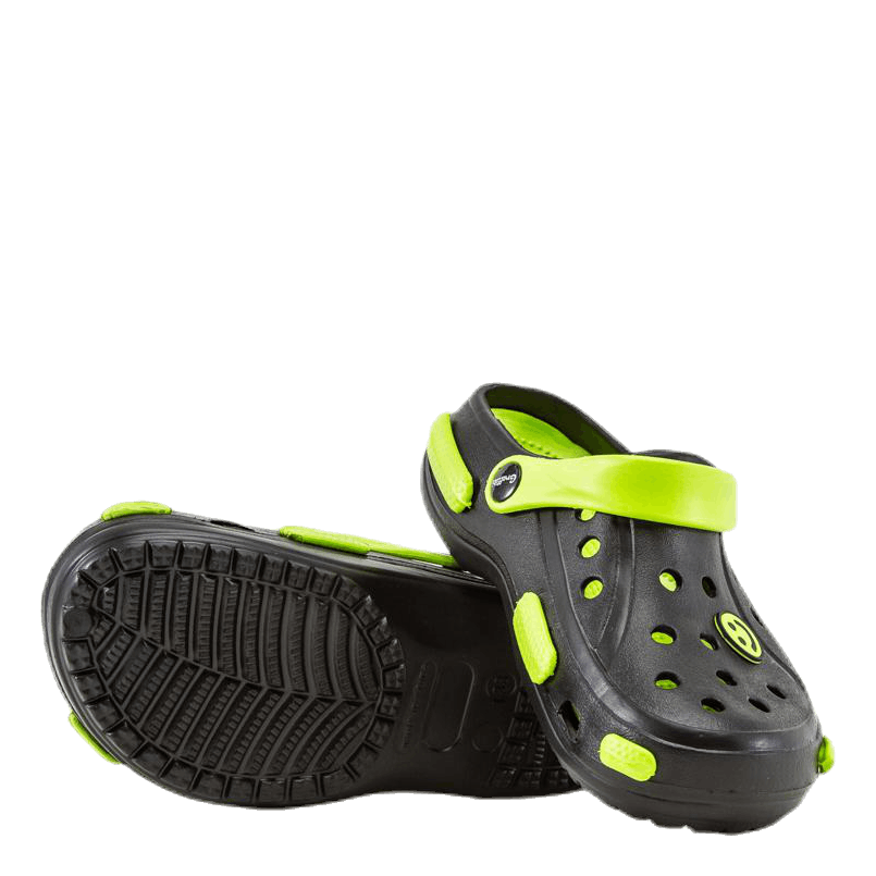 Cloxie Kids Lightweight Sandal Green/Black