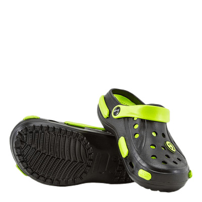 Cloxie Kids Lightweight Sandal Green/Black